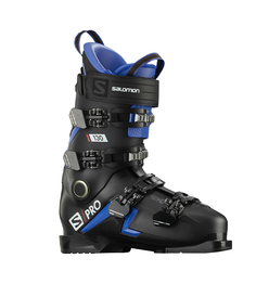 Горнолыжные ботинки Salomon S/Pro 130 Black/Race Blue (20/21) (27.5)