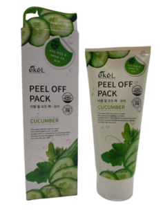 Маска-пленка для лица с экстрактом огурца Ekel Peel Off Pack Cucumber 180 мл
