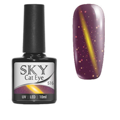 Гель-лак SKY Cat Eye №516