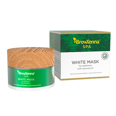 Белая маска для бровей BrowXenna 15 мл