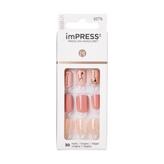 Твердый лак Kiss imPRESS «Летний гербарий» короткая длина