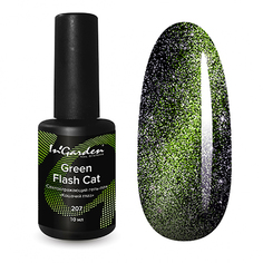 Гель-лак InGarden Flash Cat №207 Green