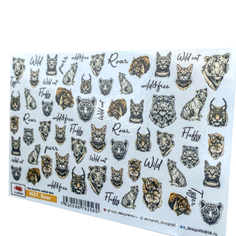 Слайдер-дизайн для ногтей N-DESIGN N-37 Roar