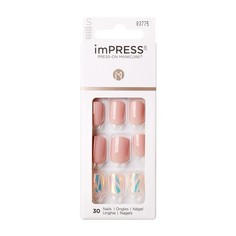 Твердый лак Kiss imPRESS «Зазеркалье» короткая длина