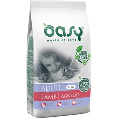 Сухой корм для кошек Oasy Dry Cat, ягненок, 1.5кг