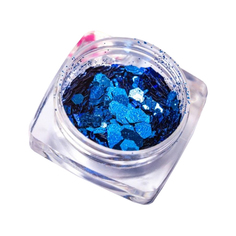 Дизайн для ногтей Blesk «Хлопушки» синий