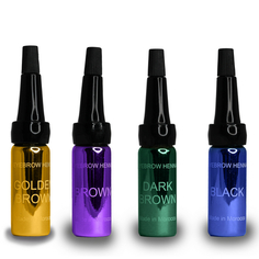 Набор хны для бровей Ekko Beauty №1