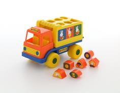 Полесье Логический грузовичок №2 – Миффи с 6 кубиками