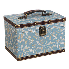 Шкатулка для косметики, 22x15x15, дерево No Brand