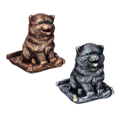 Фигурка-подставка для телефона, 12,5x9x9см, гипс, 2 цвета No Brand