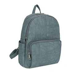 Рюкзак женский OrsOro ORS-0109 серо-голубой