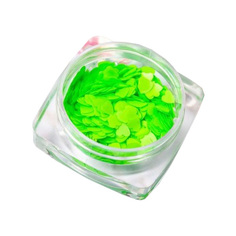 Дизайн для ногтей Blesk «Валентинки» салатовый