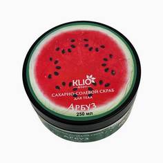 Сахарно-солевой скраб для тела Klio Professional «Арбуз» 250 мл