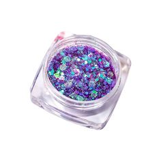 Дизайн для ногтей Blesk «Красочные хлопья» №03