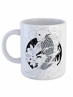 Кружка СувенирShop Персонаж "Рыбы / Япония / Аниме" 330 мл CU-TRZK1-W/S