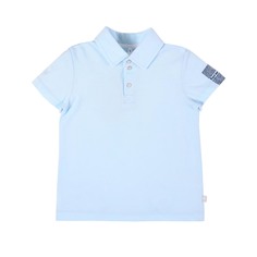Футболка-поло детская Мамуляндия 20-141 Поло, Пике, 92, Голубой