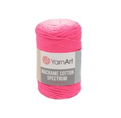 Пряжа YarnArt 7733926_00005 Macrame Cotton Spectrum 1311 розово-белый