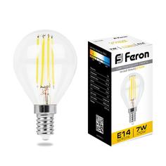 Лампочка светодиодная Feron LB-52, 25874, 7W, E14 (комплект 10 шт.)