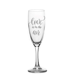 Бокал для шампанского Love is in the air 170 мл No Brand