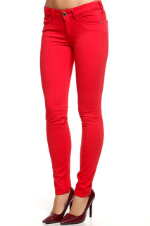 Джинсы женские Twin-Set Jeans J2S4ZН-1 красные 26 IT