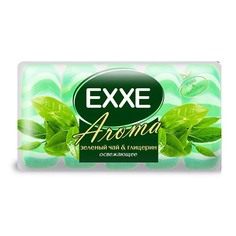 Туалетное крем-мыло Exxe Aroma 1+1 Зеленый чай и глицерин 70 г х 5 шт