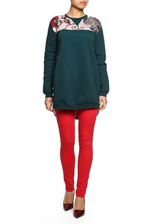 Свитшот женский Twin-Set Jeans J2A4RG-1 зеленый S