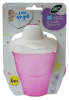 Поильник Пластик Репаблик Little Angel Start с ручкой 280 мл Plastic Republic