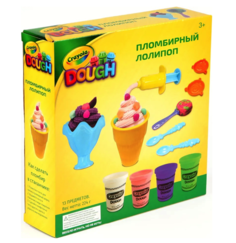 Игровой набор Crayola "Пломбирный лолипоп", тесто для лепки А1-2088