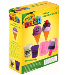 Игровой набор Crayola "Киоск "Мороженое", тесто для лепки А1-2087