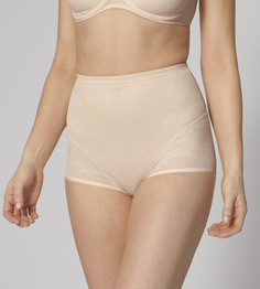 Трусы женские Triumph WildRoseSensationHighwaistPanty бежевые 48 RU