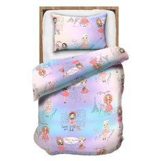 Пододеяльник AmaroBaby на молнии 145х210 Парижанка