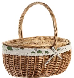 Корзина Xinzlp с крышкой 38 х 30 х 17 см