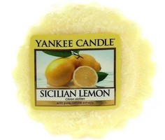 Ароматическая свеча-тарталетка Yankee candle Сицилийский лимон 22 г