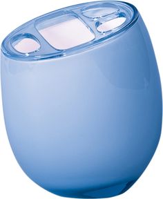 Подставка для зубн.щеток Tatkraft Repose Blue голубой (12257)