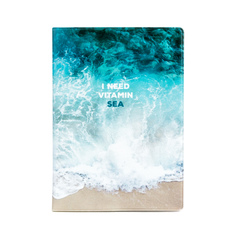 Обложка для паспорта унисекс Kawaii Factory море мультиколор