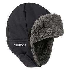 Шапка детская Didriksons BIGGLES 503937-060 черный р. 56