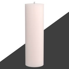 Декоративная свеча 6х20см SCANDYLAB Empire White SL-EL01