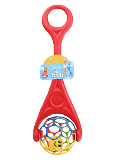 Каталка-игрушка 1A Шар красный 3201/1R No Brand