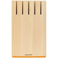 Блок для пяти ножей Fiskars FF 1014228 [246*150*90мм; макс нож 55*3мм