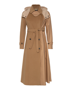 Пальто женское Max Mara Weekend NURRA.22 бежевое 42 IT