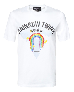 Футболка женская DSquared2 S72GD0231 белая XS