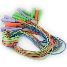 Скакалка стандартная Дельта-Фитнес.ру ДУ-859 250 см мультиколор No Brand