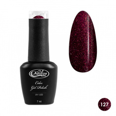 Гель-лак Nailico № 127 Темно-бордовый с шиммером