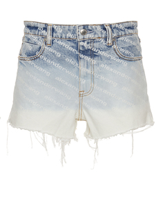 Шорты женские ALEXANDER WANG 4DC2214930 голубые 29 INT