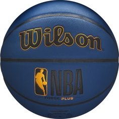 Баскетбольный мяч Wilson NBA forge plus №7 синий