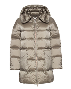 Пуховик женский add 2AW281 серый 46 IT