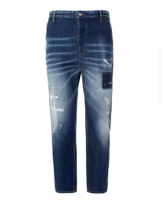 Джинсы мужские DSquared2 S71KB0278 синие 46 IT