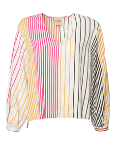Блуза женская NUDE 1103717 разноцветная 42 IT