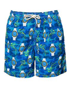 Шорты для плавания мужские MC2 Saint Barth LIG0001.COTE61 синие 2XL