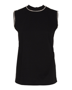 Топ женский DSquared2 S74GD0194 черный XS